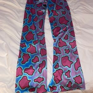 GROOVYGALSTORE cow print pants